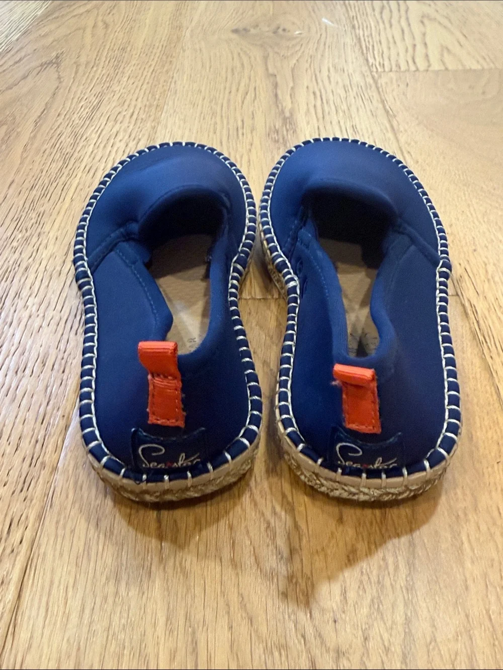 Sea Star Beachwear Kids Mariner Neoprene Slip-On Espadrille Water Shoes Size 1